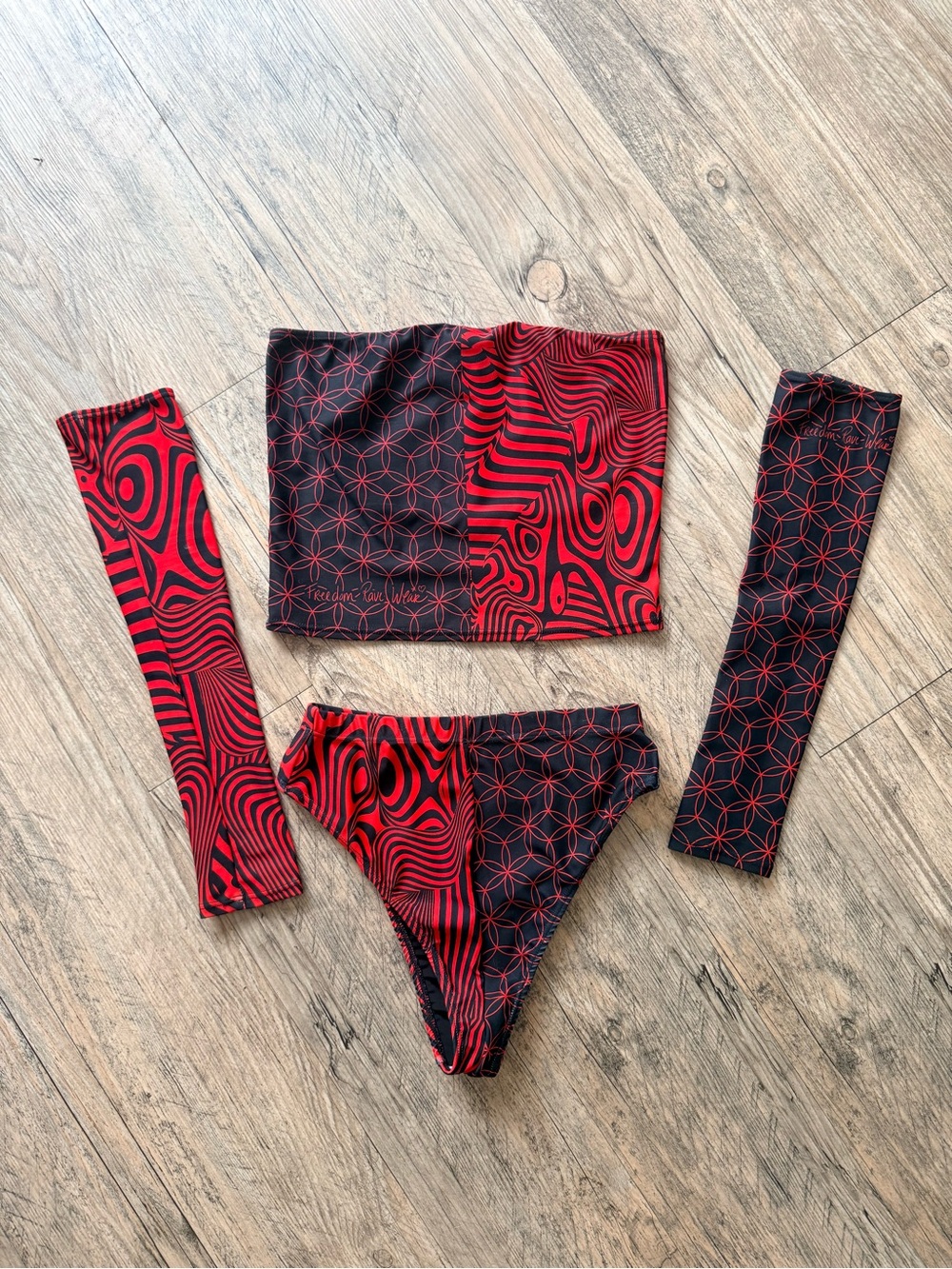 Freedom Rave Wear Set